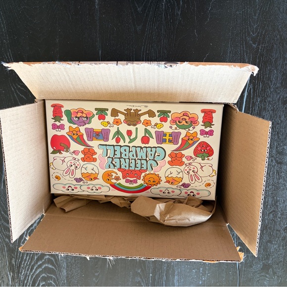 Jeffrey Campbell Cream Patent Mules - Picture 10 of 10